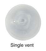 Minifit 6mm Single Bass Domes (2 Pack) Replacement Domes for Oticon Hearing aids
