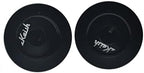4-Pack Set Screw Style Aluminium Potentiometer Knobs 1/4" Universal Top Hat Knobs Bell Volume Tone Control Knobs for Guitar/Bass/AMPS/Preamps Black