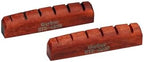 Guyker 42mm Guitar Bone Nut - Red Pre-Slotted Bone Nuts for 6 String LP Les Paul Style Electric Guitar Replacement Parts Accessories 42mm*6mm*9mm (2 Pieces), ETR4269
