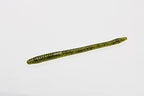 Zoom Bait Finesse Worm Bait-Pack of 20 (Water Gold Glitter, 4.75-Inch)