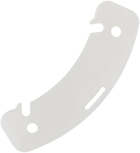 Curved Transfer Board Wheelchair Accessories for Transferring to Wheelchair ，Chair, Bed, Toilet, Car for Patient, Elderly, Disabled, 31.1 * 9.84 * 0.46" 3.64 lbs ABS Transfer Devices (White)