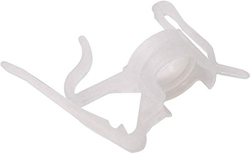 NO LADDER 50 Count Gutter and Shingle Clips by Dyno Seasonal Solutions, Clear