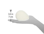 Buf-Puf Regular Facial Sponge, Dermatologist Developed, Removes Deep Down Dirt & Makeup that Causes Breakouts and Blackheads, Reusable, Exfoliating, White, 1 Count