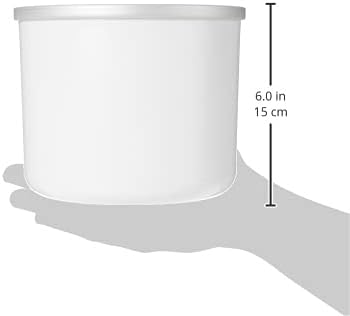 Cuisinart ICE-31RFB Replacement Freezer Bowl, 1-1/2 quart, White