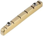 Guitar Nut Electric Guitar Brass Nut 42mm Height Adjustable Brass Guitar Nut 6 String Electric guitar Replacement Parts