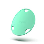 Boie USA Flat Body Scrubber - Soft Silicone-Like Exfoliating Shower Scrubber & Body Cleansing Brush - Stick-to-Wall Loofah Replacement - Antimicrobial Body Exfoliator for All Skin Types - Mint