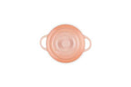 Le Creuset Stoneware Mini Round Cocotte, 8oz., Peche