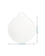 48 Pcs Refill Glue Boards 4.13" Sticky Pads Compatible with Katchy, Fenun, Toloco and Other Models Indoor Insect Fly Traps Bug Catcher Mosquito Zapper Light