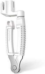 D'Addario Accessories Pro-Winder - The Original Guitar String Winder, Guitar String Cutter, Guitar Bridge Pin Puller - All in One Guitar Tool for Restringing - White