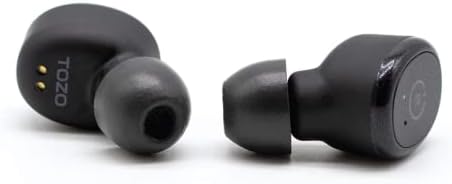 Comply TW-200-C | Memory Foam Replacement Earbud Tips for Anker Soundcore, Sennheiser, JBL, SoundPEATS & More | Ultimate Comfort, Secure Fit, Superior Noise Isolation | Black, Medium (3 Pairs)