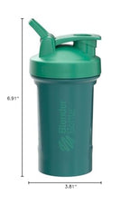 BlenderBottle Classic V2 Shaker Bottle Perfect for Protein Shakes and Pre Workout, 20-Ounce, Emerald Green