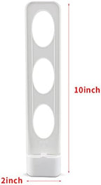 Replacement Parts Water Filter Holder with 3 Pack Charcoal Water Filters,Compatible with cuisinart Coffee Maker (white)