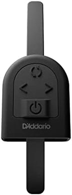 D'Addario Accessories Micro Banjo Tuner - Multi-color display - Digital Tuner - Non Marring Hoop Bracket - Fast & Accurate Tuning - Visual Metronome