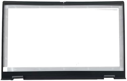 Replacement Laptop LCD Back Cover Top Case Rear Lid and Front Bezel Frame for Dell Inspiron 15 Pro 5510 5515 5518 0CHFVW CHFVW 05WK5X Silver