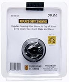 Bald Buddy Deluxe Replacement Rotary Shaver Head for Textured Hair, Newly Designed for Thicker Hair & Easier Cleaning, 1 Count