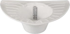 Graduated Specimen Collector Pans [Pack of 1] Toilet Nursing Hat for Urine, Vomit & Stool Collection Fits Over Toilets and Commodes - 30 oz for Women and Elderly
