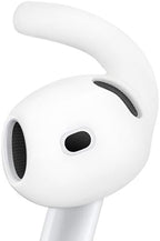 Seltureone 6 Pairs Ear Hooks for AirPods 4 [Added Storage Pouch], Sport Non-Slip and Anti-Slip Earbuds Ear Tips Accessories Compatible with AirPods 4th Generation Released 2024