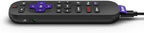 Roku Voice Remote Pro (2nd Ed.) | Rechargeable TV Remote Control with Hands-free Voice Controls, Backlit Buttons, & Lost Remote Finder - Replacement Remote Compatible with All Roku TV, Players & Audio