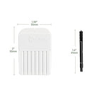 Hearing Aid Wax Guard - Hearing Aid Medical Supply Replacement Nanocare Filters Wax Traps (10 Cards/lot)