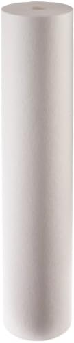 Pentair Pentek DGD-2501-20 Big Blue Water Filter, 20-Inch Whole House Sediment Filter Cartridge Replacement, Dual-Gradient Density Spun Polypropylene, 20" x 4.5", 1 Micron, Pack of 1, White