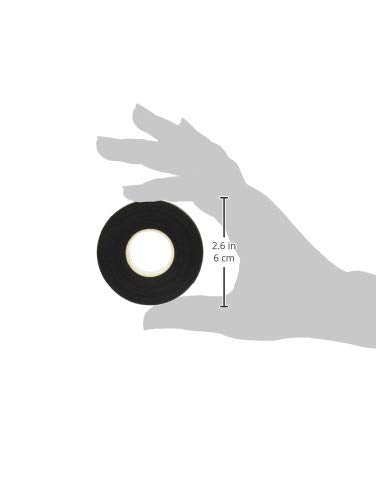MUELLER Sports Medicine MTape Rolls To Go, Quality Athletic Tape, Easy to Tear for Fast & Effective Taping, 1.5" x 10 Yards Per Roll, 6 Rolls, Black