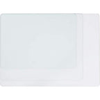 Lorell Tempered Glass Chairmat, 46" Width x 36" Depth x 0.25" Thickness, Clear, 1 Each