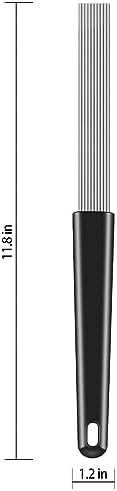 EASTROCK Guiro Scraper Latin Percussion Comb-Style Scraper 12 Inch Professional Scraper Replacement for Various Percussion Instruments 2 Packs