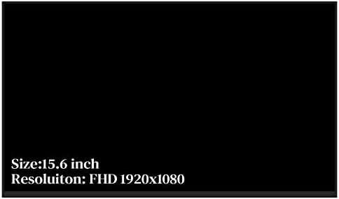 LCD Screen Replacement for Dell Latitude 5500 5501 5510 5520, FHD 1920X1080P 30Pin Non-Touch IPS LED Display
