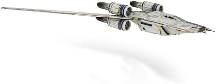 STAR WARS Micro Galaxy Squadron U-Wing Starfighter - 12-Inch Vehicle with Foldout Wings, Troop Bay, Sniper Gun, and Three 1-Inch Micro Figure Accessories