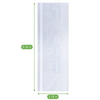 LFSYS 50 Pack Window Fly Traps, Fruit Fly Traps for Indoors, Fly Paper Sticky Strips, Fly Traps for Indoors Clear