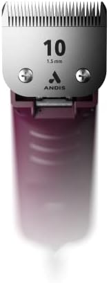 Andis 23375 Professional UltraEdge Super 2-Speed Detachable Blade Clipper – Rotary Motor with Shatter-Proof Housing, Runs Calm & Silent, 14-Inch Cord - for All Coats & Breeds - 120 Volts, Burgundy