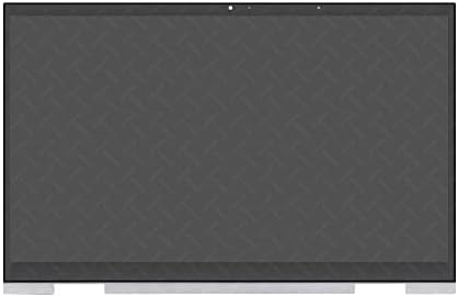 LCDOLED Replacement for HP Envy x360 15m-ES 15m-es0013dx 15m-es0023dx 15m-es1013dx 15m-es1023dx 15.6 inches FHD 1080P IPS LCD Display Touch Screen Digitizer Assembly Bezel with Board