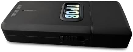 TPOB Mini Skull Single Shaver Compact Design That can fit in Your Pocket with a Turbo Charged Motor, Perfect for Both Professional and at-Home use (Black)