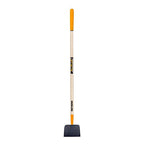 True Temper 2683200 7 in. Forged Sidewalk and Ice Scraper with 48 in. Hardwood Handle with Cushion Grip, 7-Inch