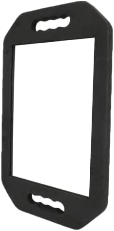 Handle Mirror – Large Hand Mirror with Double Handle - Rectangular Hand Held Mirror with Handle - Lightweight Hair Salon Equipment Hairstylist and Barber Accessories (1Pcs Rectangle)