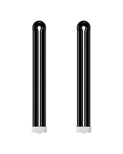 Dichroma BB-40blk 40W Black Light Replacement Bulb Compatible with Black Flag Model BZ-40BLK, BZ-40DX, BZ-40MAX, and Stinger Model B4045-4 UVB45 Bug Zapper, 2 Pack