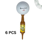 Putt Light Tees Beer Bottle Golf Tees (Variety Pack) - Virtually Unbreakable Golf Tees - Recylable Plastic Golf Tees - Perfect for Christmas or Birthday Gifts - 3-1/4 Inch Tall