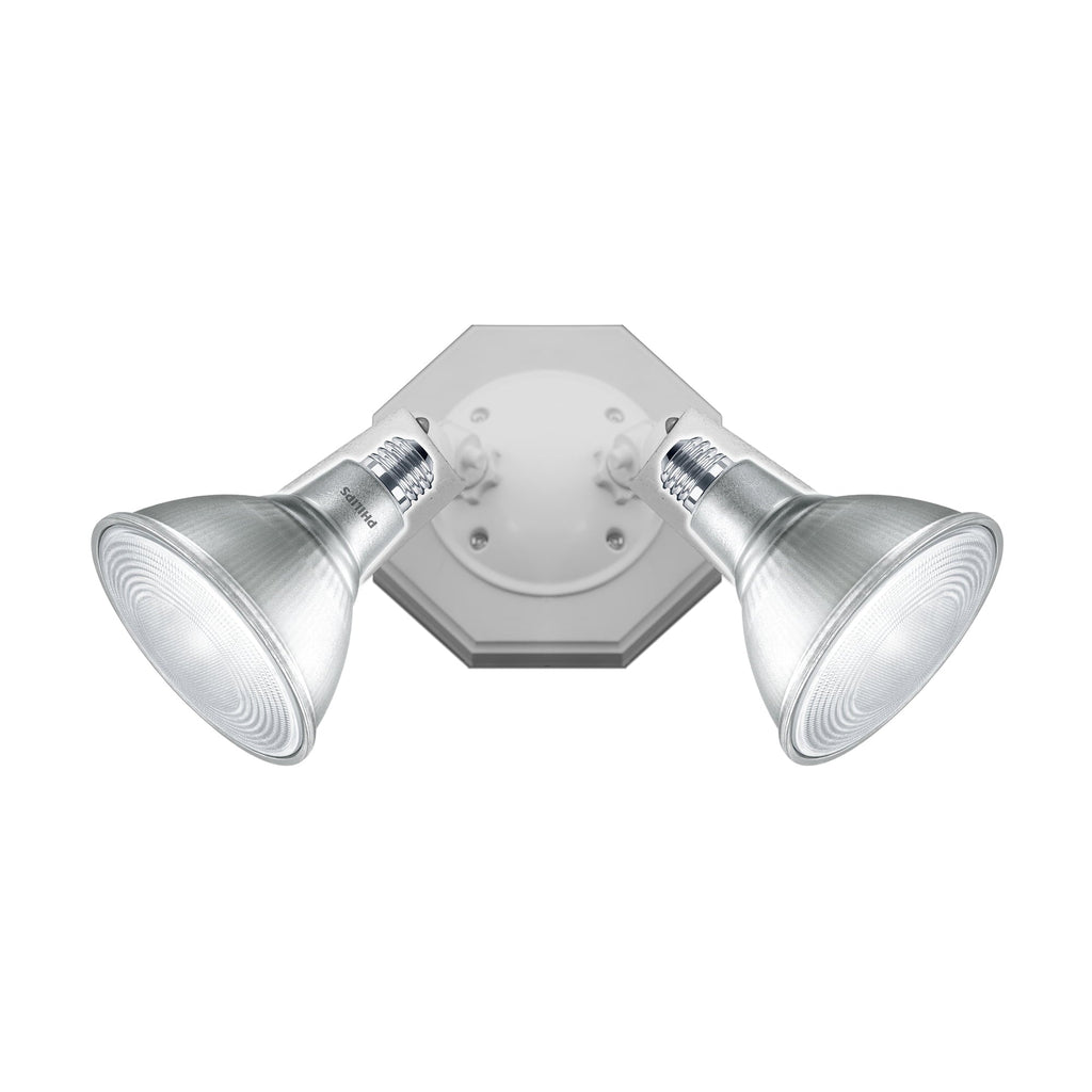 Philips 90-watt (par38) Dimmable LED Flood Light Bulb Bright White 2pk