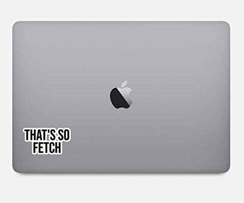 That's So Fetch Sticker Mean Girls Quote Stickers (4 Pack) - Laptop Stickers - 2.5 Inches Vinyl Decal - Laptop, Phone, Tablet Vinyl Decal Sticker S4232-P-4