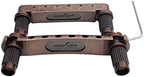 Guyker Guitar Tune-O-Matic Bridge and Stop Bar Tailpiece Combo Replacement Compatible with LP SG EPI 6 String Electric Guitar(GS001 + GM005, bronze)