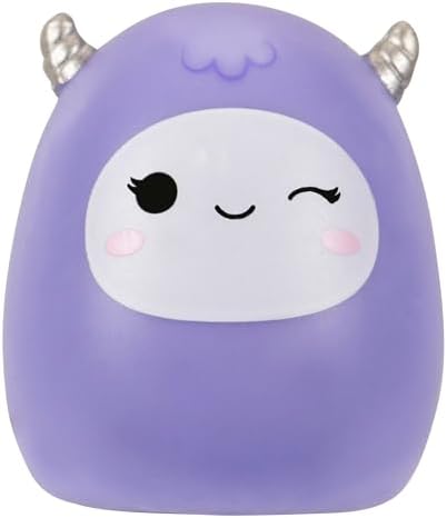 SQUISH-A-LONGS 14 Pack - 1” Mini-Squish with 4 Accessories, 1 Ring, and a Collector’s Guide - Collect, Trade, & Play