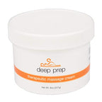 Rolyan Deep Prep Therapeutic Massage Cream, 8 oz
