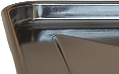 12.3" x 12.3" Square Baking Pan, Non-Stick Cookie Sheet for Ninja Foodi Air Fry Oven, 12" Premium Series Enamel Baking Tray for Toaster Oven, Replacement Liner
