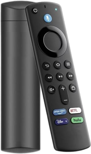 Remote Replacement Control for Fire Stick 2nd Gen, 3rd Gen, Lite, 4K,4K MAX, Fire Cube 1st Gen, 2nd Gen, 3nd Gen, Fire 3rd Gen PendantDesign Voice Replacement Control 3.16.2025