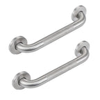 Jakarda Textured Handicap Grab Bar for Shower, Shower Handles for Elderly, Shower Grab Bars for Seniors with Concealed Screws (Brushed Nickel)