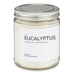 1OAK Soy Wax Scented Candles (Eucalyptus) - Soy Candles for Home Scented - Long Burning Candles Premium - Hand-Poured (9oz.)