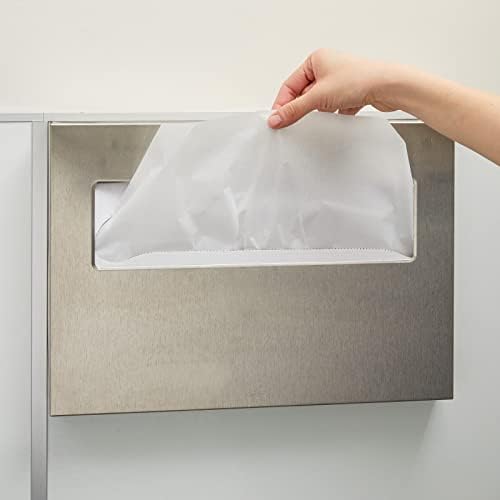 Juvale 4 Pack of 250 Pieces Disposable Toilet Seat Covers, Flushable Paper Cover for Bathroom, Travel Accessories, Kids, Adults, 14 x 16 In (1000 Pack)