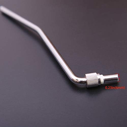 6mm Double Tremolo Arm, Tremolo Bar, Whammy Bar for Floyd Rose Tremolo System, Electric Guitar Replacement, Silver