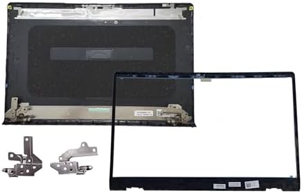 Replacement Laptop LCD Back Cover Top Case Rear Lid with Hinges and Front Bezel Frame for Dell Inspiron 15 3510 3511 3515 15.6" 00WPN8 0WPN8 09WC73 9WC73 AP3LE000901 15.6inch