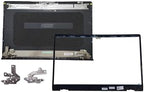 Replacement Laptop LCD Back Cover Top Case Rear Lid with Hinges and Front Bezel Frame for Dell Inspiron 15 3510 3511 3515 15.6" 00WPN8 0WPN8 09WC73 9WC73 AP3LE000901 15.6inch